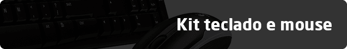 Kit teclado e mouse