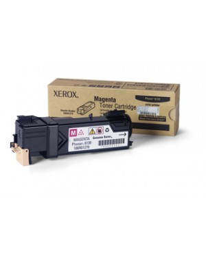 106R01279-NO - Xerox - Cartucho de toner original xerox magenta cartridge xerox para 6130 ate 1900 paginas