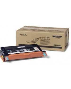 113R00723-NO - Xerox - Cartucho de toner original xerox ciano alta capacidade para 6180