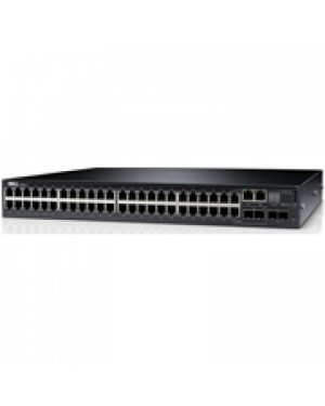 210-ADEX - DELL - Switch N3048 L3 com 48x 10/100/1000Mbps + 2x Combo SFP + 2x 10GbE