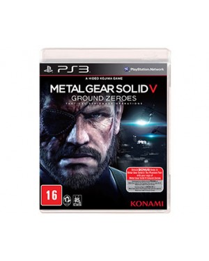 321512 - Sony - Jogo Metal Gear Solid V: Ground Zeroes PS3 Blu-Ray