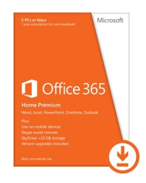 6GQ-00088ESD - Microsoft - Officer 365 Home Premium 32/64 Bits Download