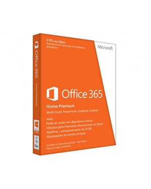 6GQ-00119 - Microsoft - Office 365 Home Premium 32/64bits