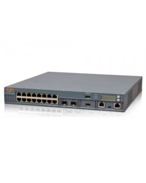 7010-RW - Outros - Controladora Wireless 7010 12x PoE/PoE 150W 10/100/1000Mbps 4x 10/100/1000Base-T 2x SFP 1G BASE-x ARUBA