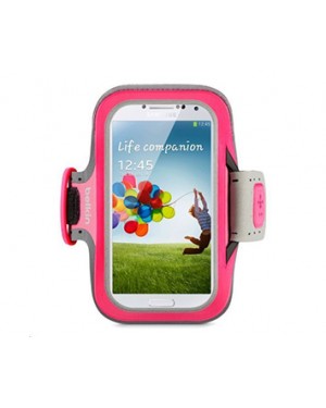 F8M558btC01 - Outros - Braçadeira para Galaxy S4 Fem Pink Belkin