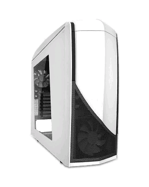 CA-PH240-W1 - Outros - Gabinete Phantom 240 Branco/Preto Lateral em Acrílico sem Fonte NZXT