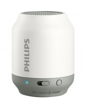 BT50WX/78 - Philips - Caixa de Som Bluetooth Branco