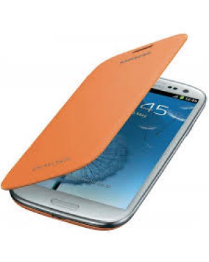 EFC-1G6FOECSTD - Samsung - Capa Flip Galaxy S III Laranja
