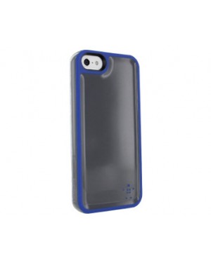 F8W161ttC15 - Outros - Capa para iPhone 5 Cinza Borda Azul Belkin