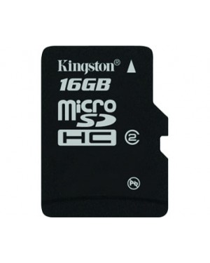 SDC4/16GB - Kingston - Cartão de Memória 16GB MicroSDHC Class 4 Flash Card