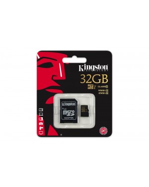 SDCA10/32GB I - Kingston - Cartão de Memória 32GB Classe 10