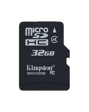 SDC4/32GB - Kingston - Cartão de Memória 32GB SDHC Class 4 Flash Card