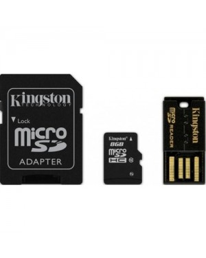 MBLY10G2/8GB - Kingston - Cartão de Memória Micro SDHC 8GB Classe 10 Adaptador + Pen Drive