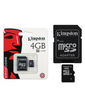 SDC10/4GB - Kingston - Cartão de Memória MicroSD 4GB