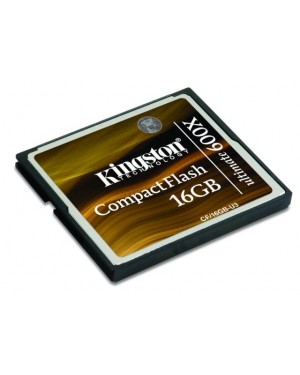 CF/16GB-U3 - Kingston - Cartão de Memoria CompactFlash 16GB Ultimate 600X