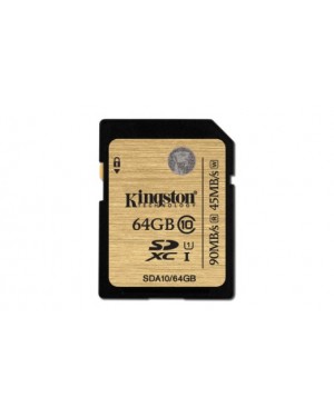 SDA10/64GB - Kingston - Cartão de Memoria SDHC 64GB Classe 10 Ultimate