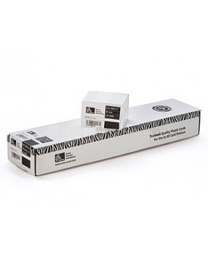 104523-111 -  - Cartão PVC Zebra Branco 54mm x 86mm Espessura 30mil (076mm)