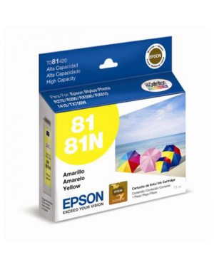 T081420 - Epson - Cartucho de Tinta Amarelo