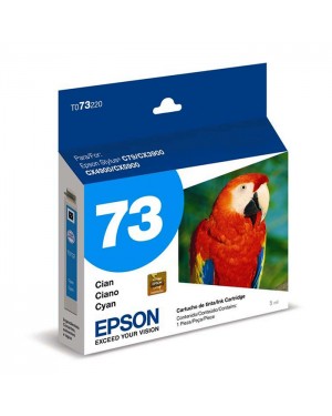 T073220-BR - Epson - Cartucho de Tinta Ciano