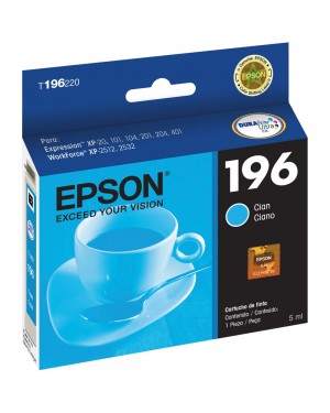 T196220 - Epson - Cartucho de Tinta Ciano