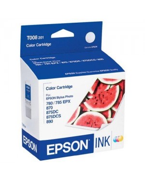 T008201-AL - Epson - Cartucho de Tinta Colorido