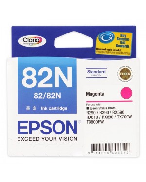 T082320-AL - Epson - Cartucho de Tinta Magenta 82N
