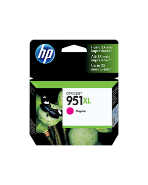 CN048AL - HP - Cartucho de tinta 951XL amarelo Officejet Pro 8100 8600