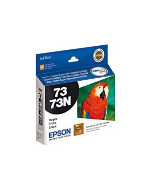 T073120-BR - Epson - Cartucho de Tinta Preto 73N