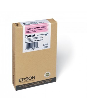 T603C00 - Epson - Cartucho de Tinta UltraChrome Magenta Claro