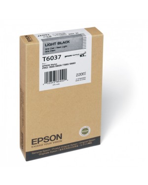 T603700 - Epson - Cartucho de Tinta UltraChrome Preto claro