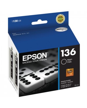 T136126-AL - Epson - Cartucho Preto Ultra para Workforce K101 e K301