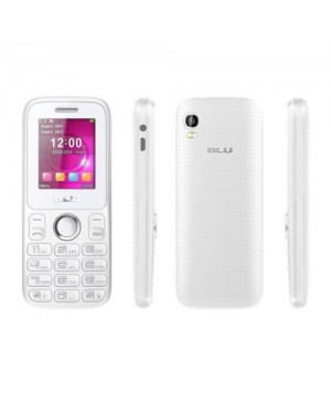 BLU-T276X-Q-WHI-13 - Outros - Celular Zoey II Branco Dual Chip Câmera VGA Com Flash Quad Band Tela 1.8 Desbloqueado BLU