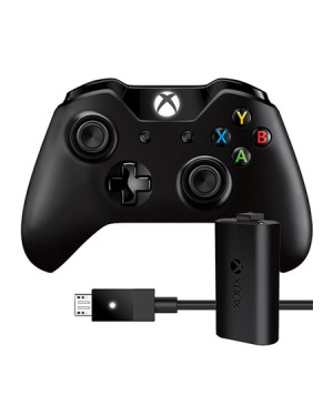 W2V-00002 I - Microsoft - Controle Xbox One Wireless Kit Play and Charge