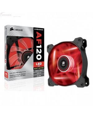 CO-9050015-RLED - Outros - Cooler Air Series AF120 Quiet edition 120MM Vermelho LED Corsair