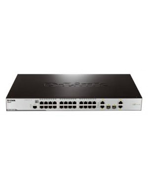 DES-3200-28 - D-Link - Switch 24P 10/100 + 2P SFP 2P G Combo