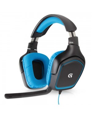 981-000551 - Logitech - Fone de Ouvido Headset G430 7.1 Surround Sound Gaming USB Preto