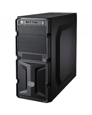 K350-KWN1-EN - Outros - Gabinete K350 3B sem Fonte Preto com LED Verde Cooler Master