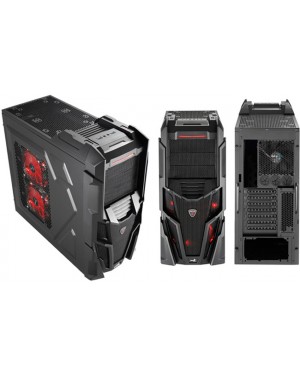 MECHATRON BLACK WINDOW - Aerocool - Gabinete Mechatron Preto Window Edition