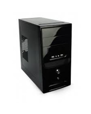 CM-3C22 PP - Outros - Gabinete Micro ATX Case Preto Piano USB com PX300RMG Slots de Expansão 4 Compativel com Placa Mãe Micro ATX 2 Baias KMEX