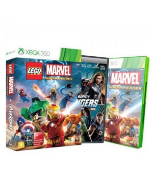 WGY3297X - Microsoft - Game Xbox 360 Lego Marvel Super Heróis LTDA