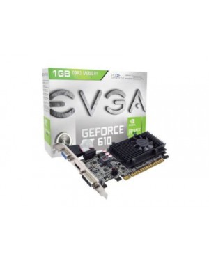 01G-P3-2615-KR - Outros - GPU Geforce GT610 1GB DDR3 64BITS LOW PROFILE- EVGA
