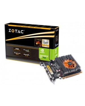 ZT-71004-10L - Zotac - GPU Geforce GT740 2GB DDR3 120Bits