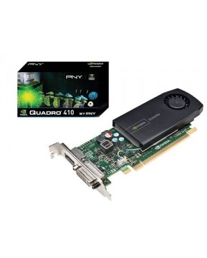 VCQ410-PORPB - PNY - GPU GEFORCE Quadro 410 512MB DDR3 64BITS Low Profile