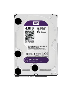 WD40PURX - Outros - HD Interno Roxo 4TB Armazenamento para Vigilância DVR WD