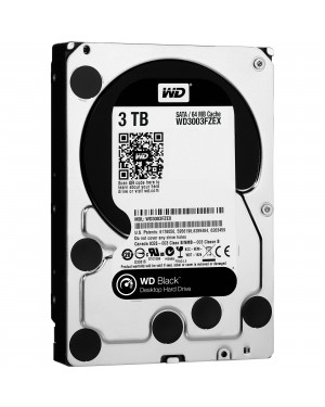 WD3003FZEX - Outros - HD SATA Interno para Desktop Preto 3TB WD