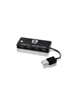 HU-203 - Outros - HUB USB 4 Portas OTG C3TECH