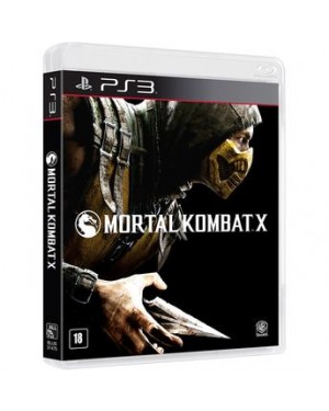 WG0957BN - Warner - Jogo Mortal Kombat X PS3