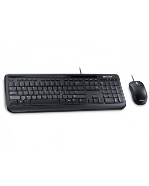 5MH-00007 I - Microsoft - Kit Teclado e Mouse 400 USB Preto