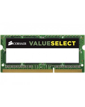 CMSO4GX3M1A1600C11 - Outros - Memória 4GB DDR3 1600MHz para Notebook SODIMM Value Select Corsair