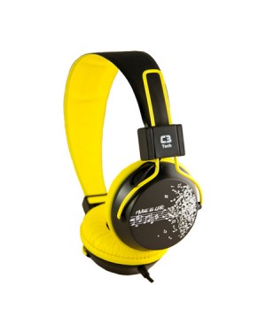 MI-2358RY - Outros - Fone de Ouvido Headset iStreet com Microfone Preto/Amarelo C3 Tech